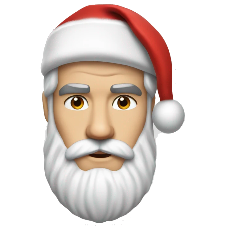 Henry Cavill as Santa Claus  emoji