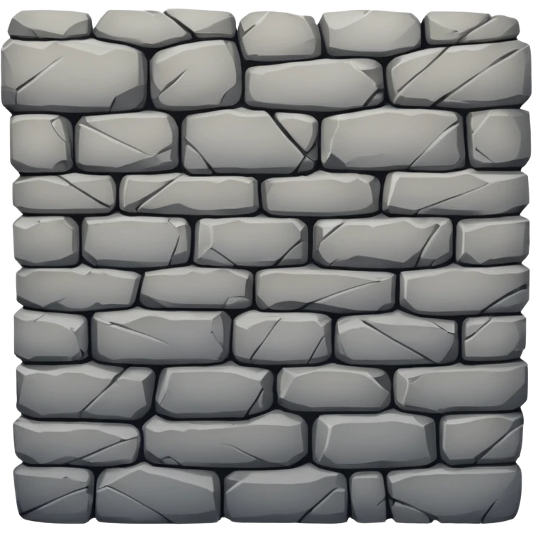 stone wall view from above emoji
