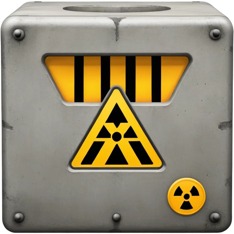 bunker with warning symbols emoji