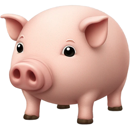 Pig ottoman emoji