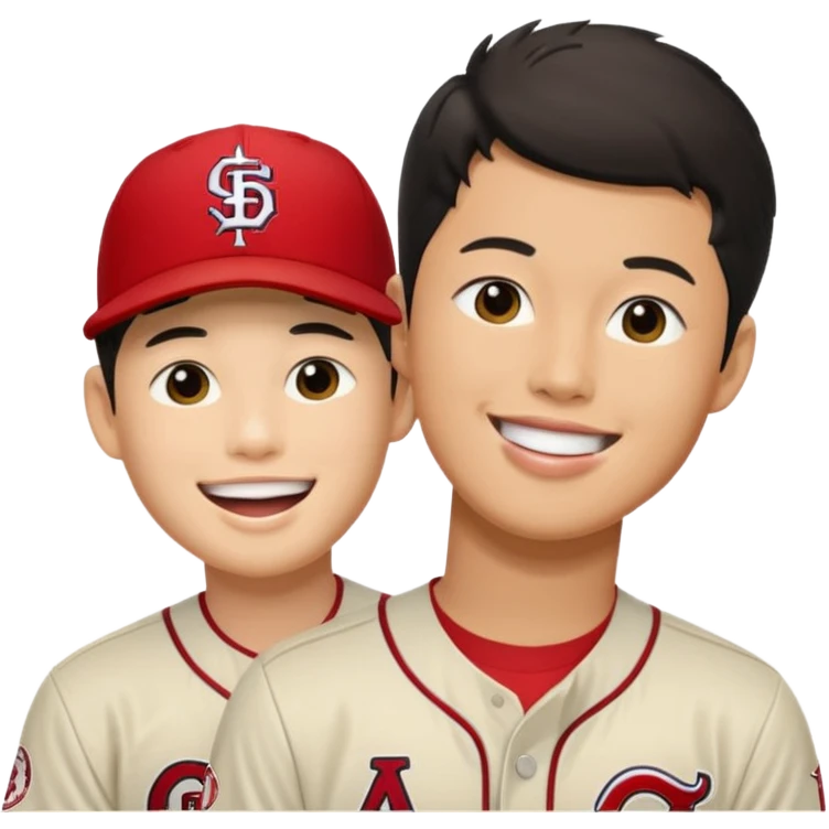 Shohei ohtani licking Brock purdy down south emoji