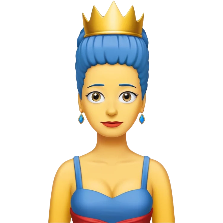 Marge Simpson realistic  emoji
