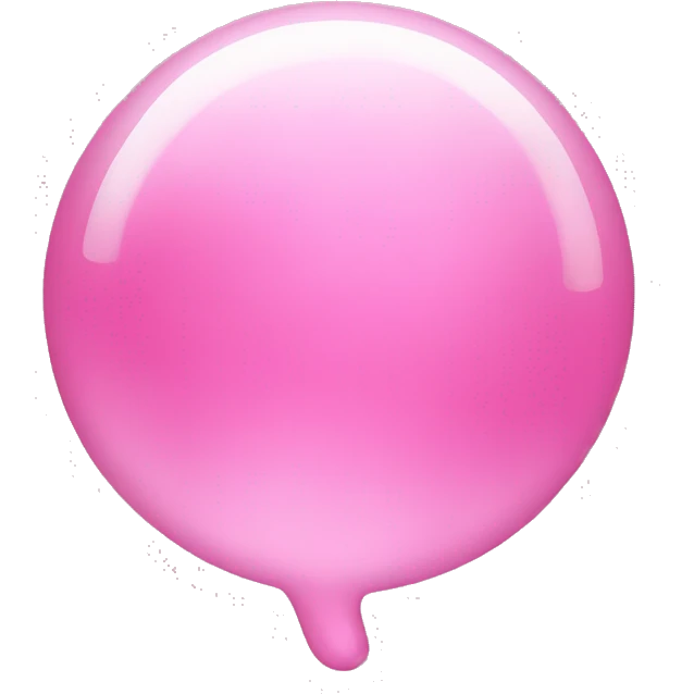 pink bubble  emoji