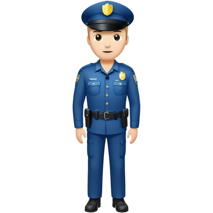 policeman full body emoji