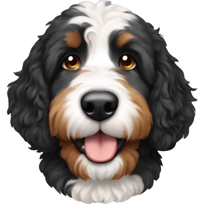 bernedoodle emoji