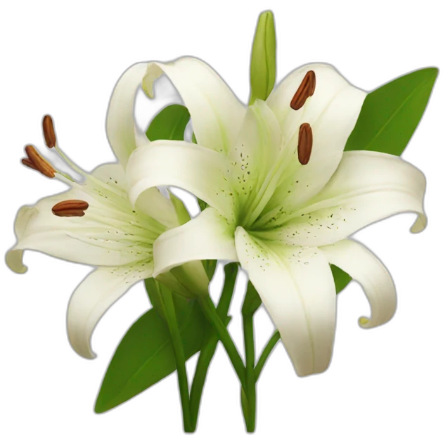 Lilies emoji