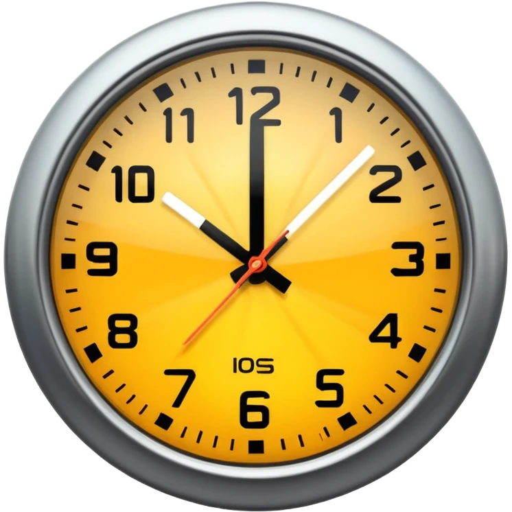 A close-up of a clock with sharply defined numbers and glowing hands, captured in dramatic lighting. The second hand is blurred into multiple trailing streaks to show rapid ticking, creating a sense of urgency and fast-passing time. emoji