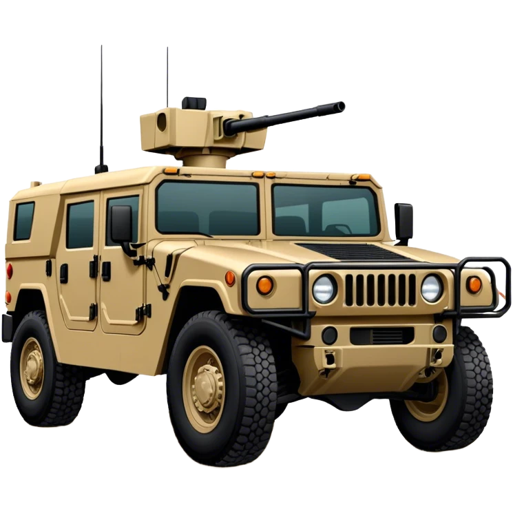 Humvee (HMMWV) (sand colour) emoji