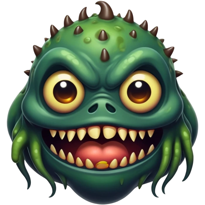 the scariest monster ever emoji