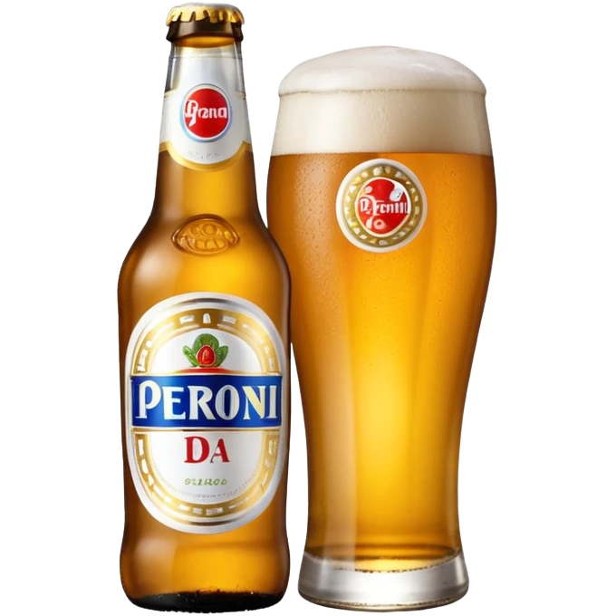 Birra Peroni piccola da 33 cl
 emoji