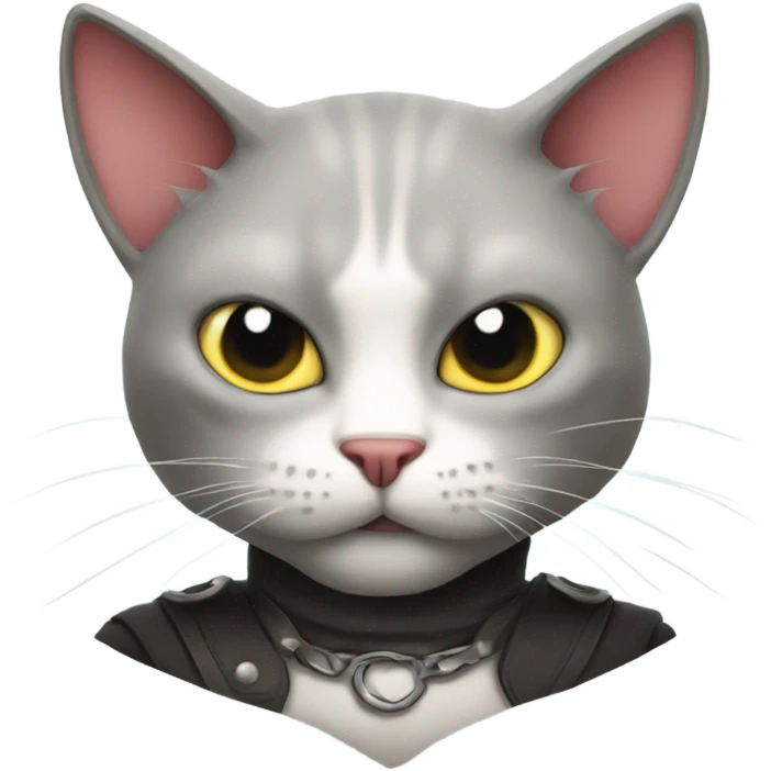 Super evil cat emoji