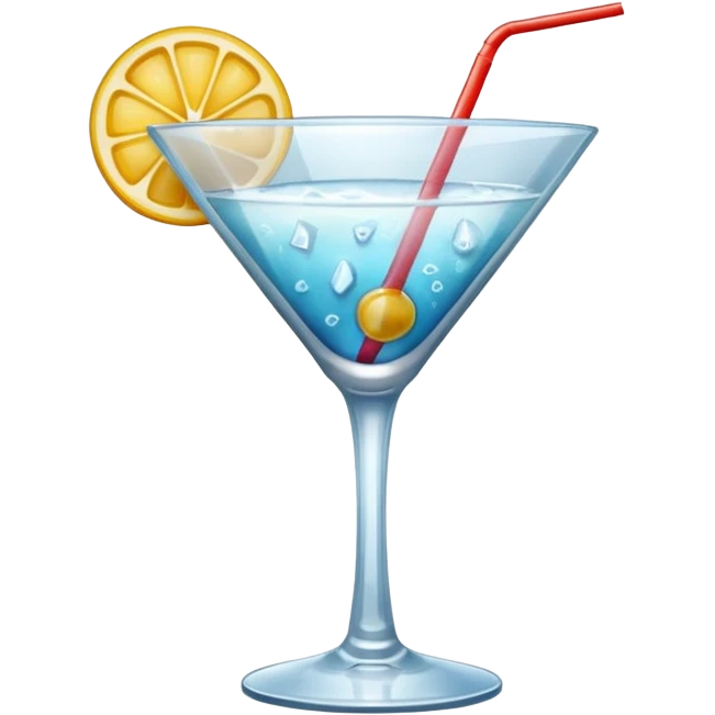 cocktail glass emoji