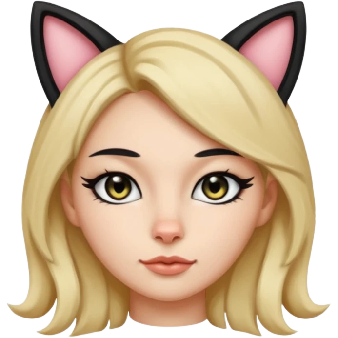 женщина кошка emoji