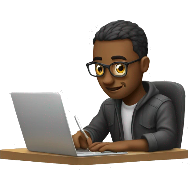 web developer writing code  emoji