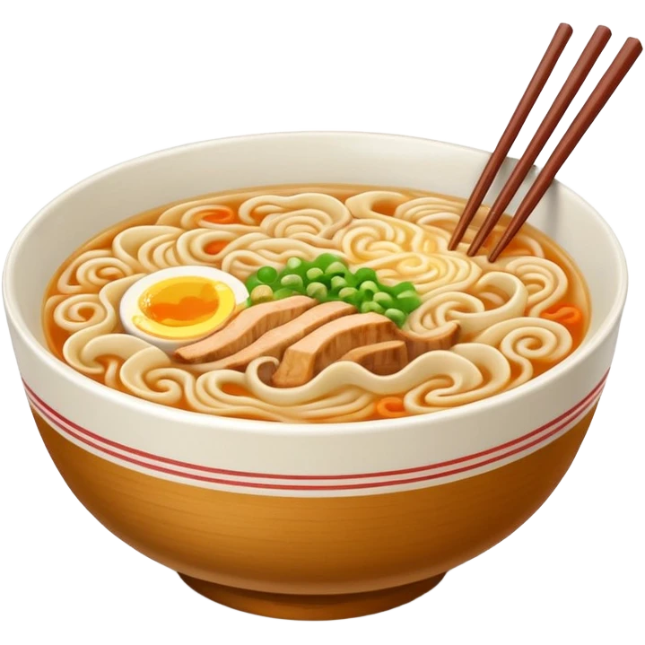 라면 (ramen) emoji emoji