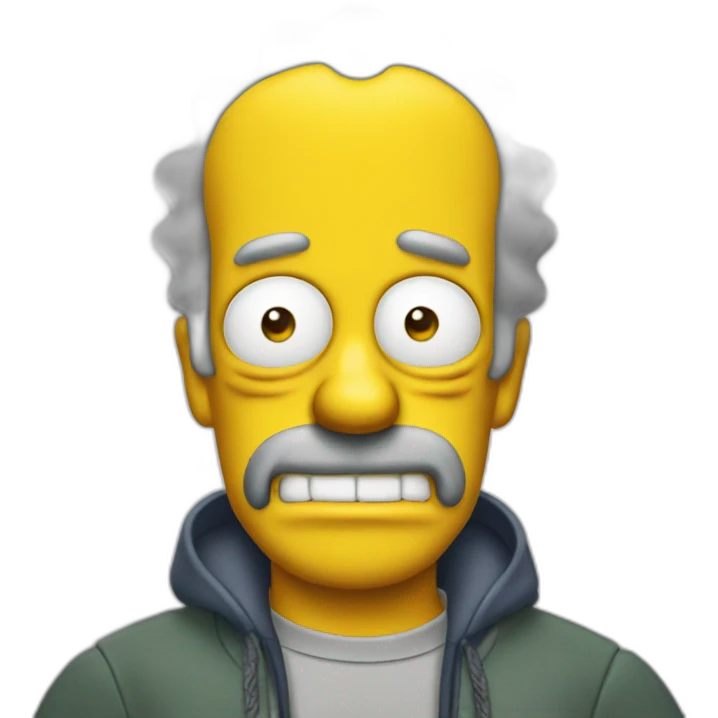 Hommes Simpson emoji