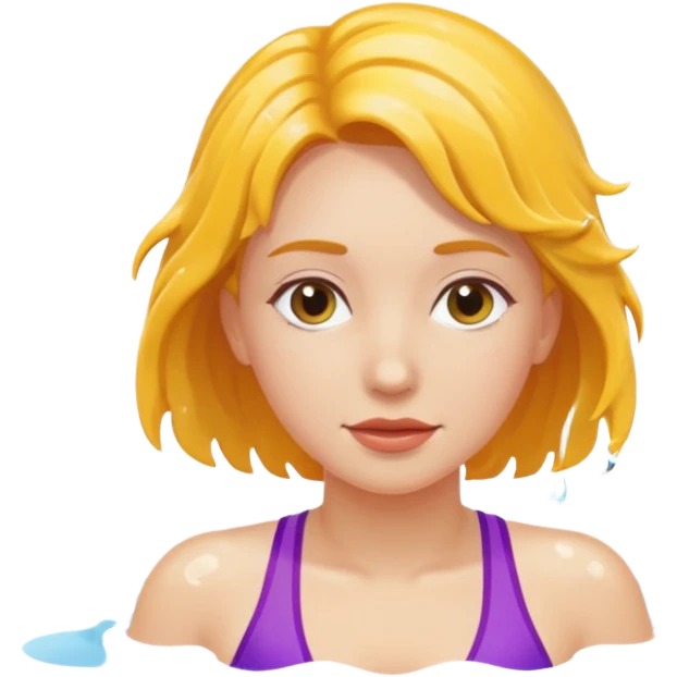 Swimming lady emoji