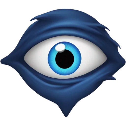 Evil eye emoji