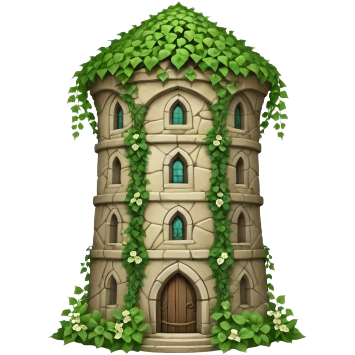 Elven tower, bindweed, ivy emoji
