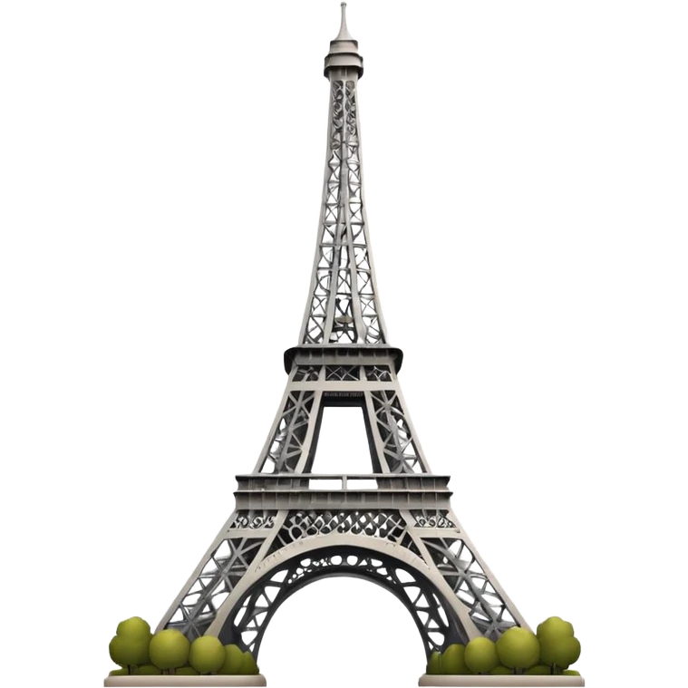 Eiffel Tower "Bonjour" emoji