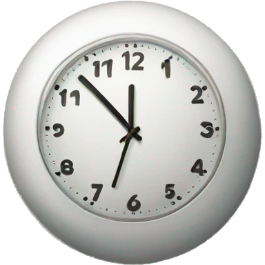 clock on the pillow emoji