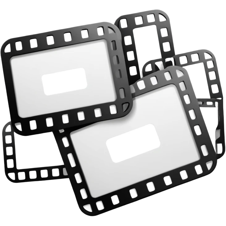 Movie film frames emoji