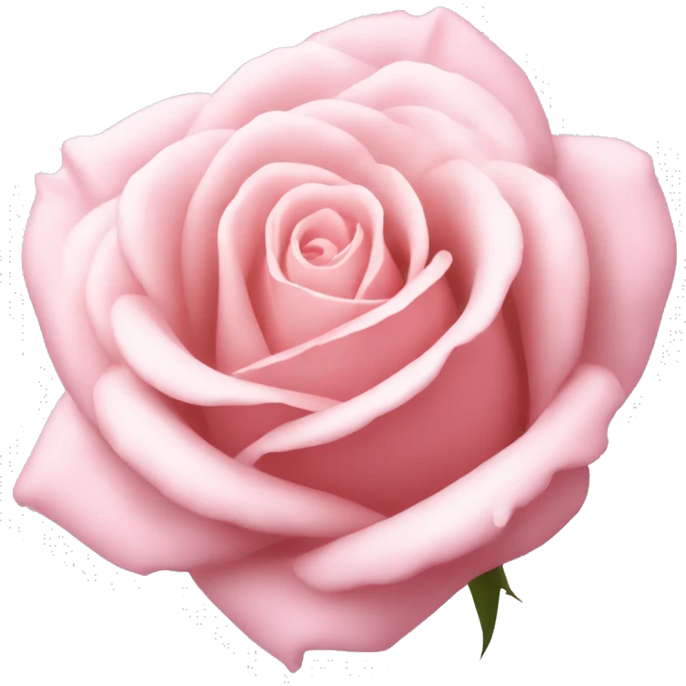 Light pink rose emoji