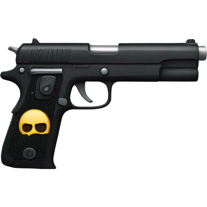 black pistol emoji