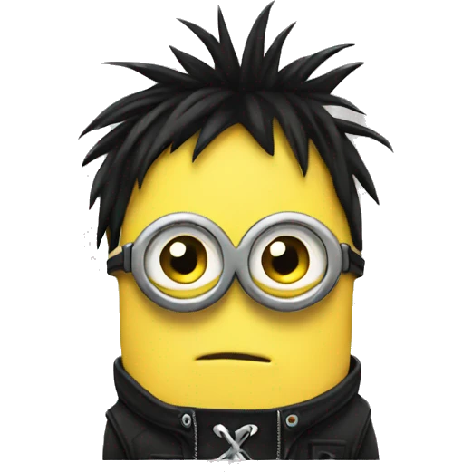 emo minion emoji
