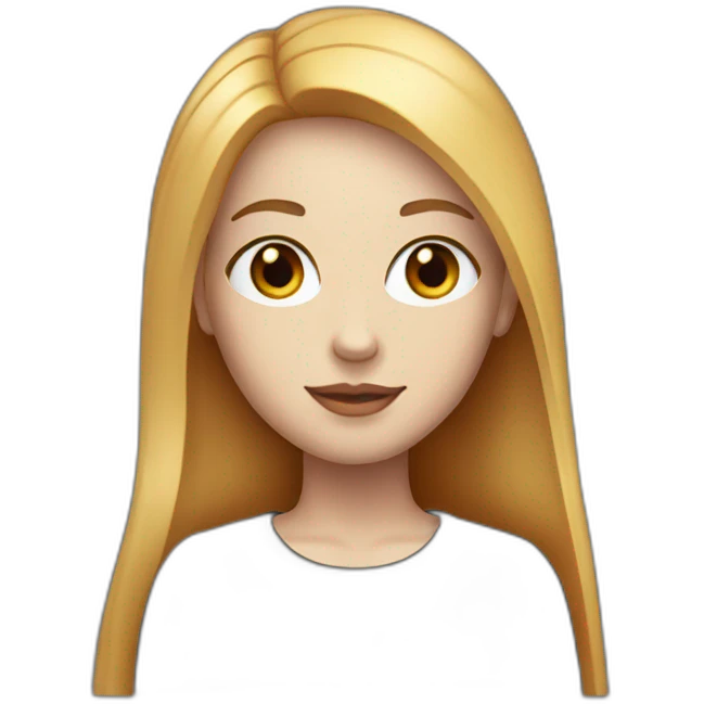 woman with long straight ruby hair and white skin and black shirt emoji