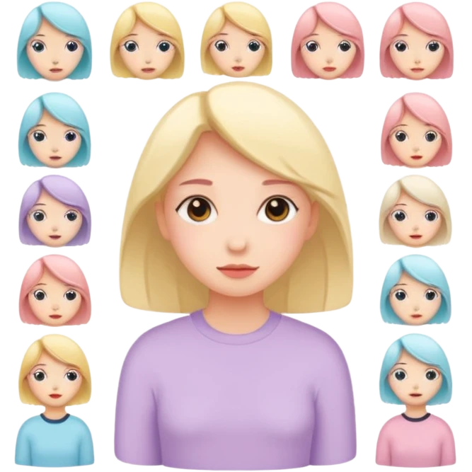 clean girl Stickers emoji