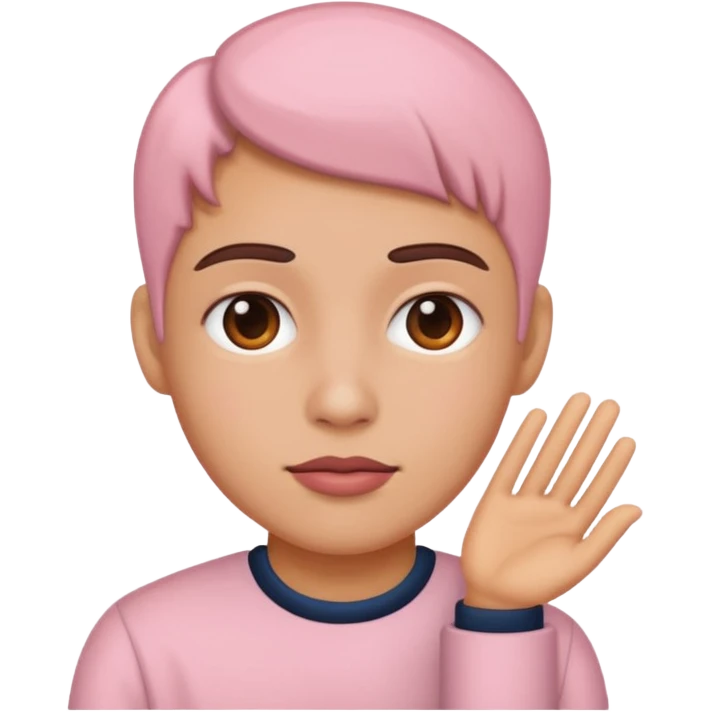 🤚rosado emoji