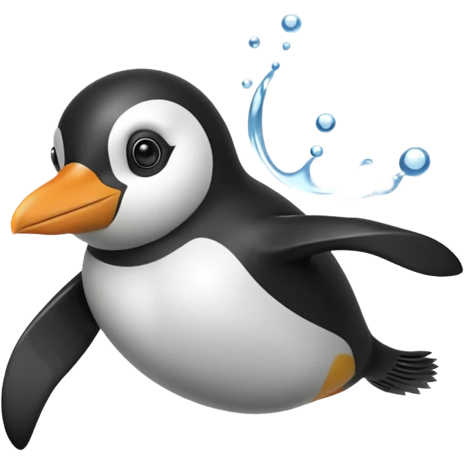 penguen dalgıç emoji