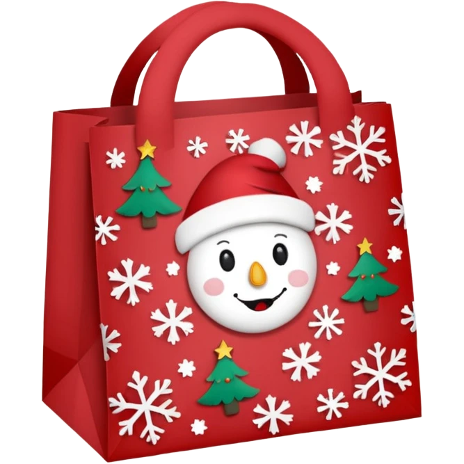 christmas lunch bag emoji