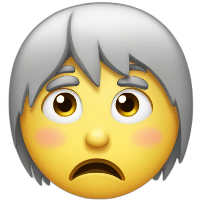 Sad cry emoji
