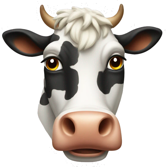 Zesty cow emoji
