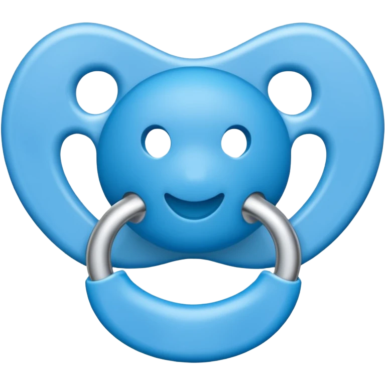 Chupeta azul emoji