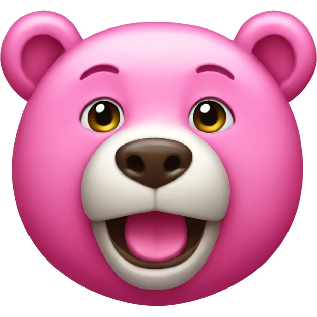 pink bear emoji