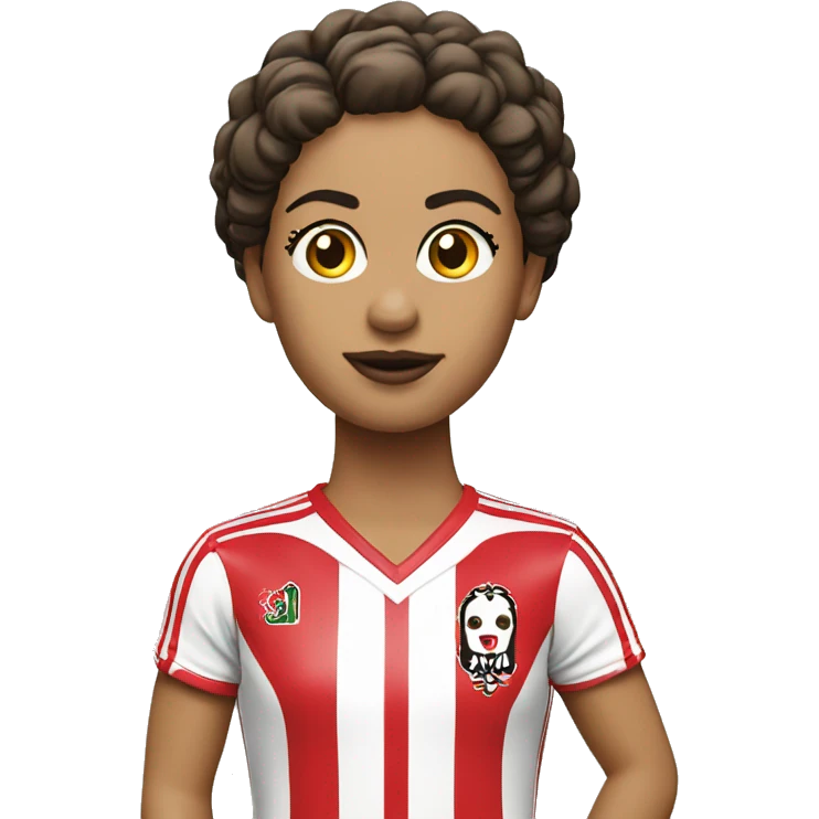 Chica camiseta Athletic Bilbao  emoji