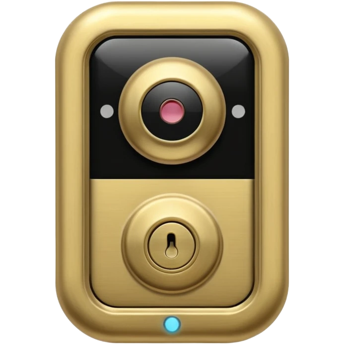 Electronic Door screen door bell emoji