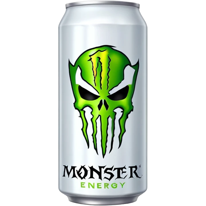 White monster energy  emoji