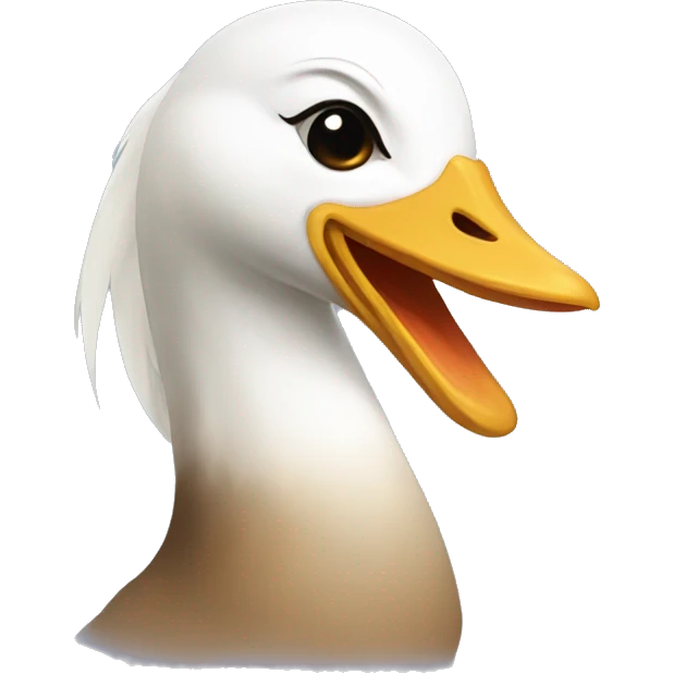 fuul face head of laughing goose emoji