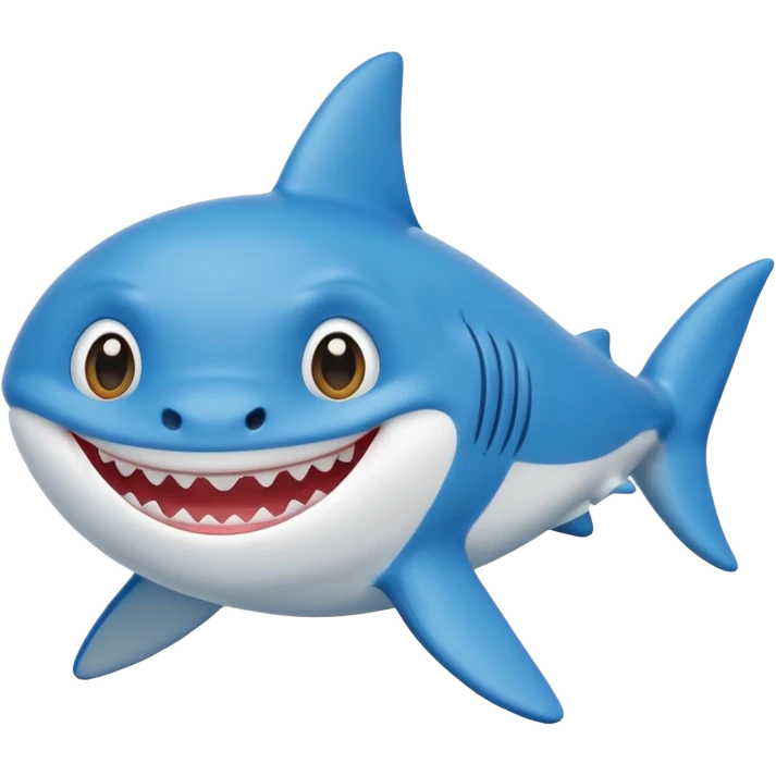 black Baby Shark emoji