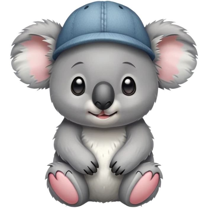 Koala with stitch hat emoji