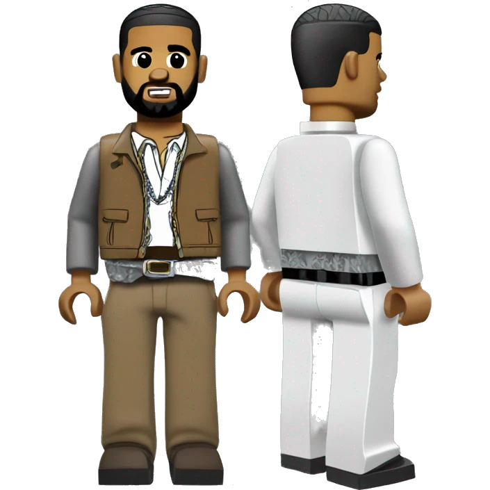 DRAKE lego full body emoji