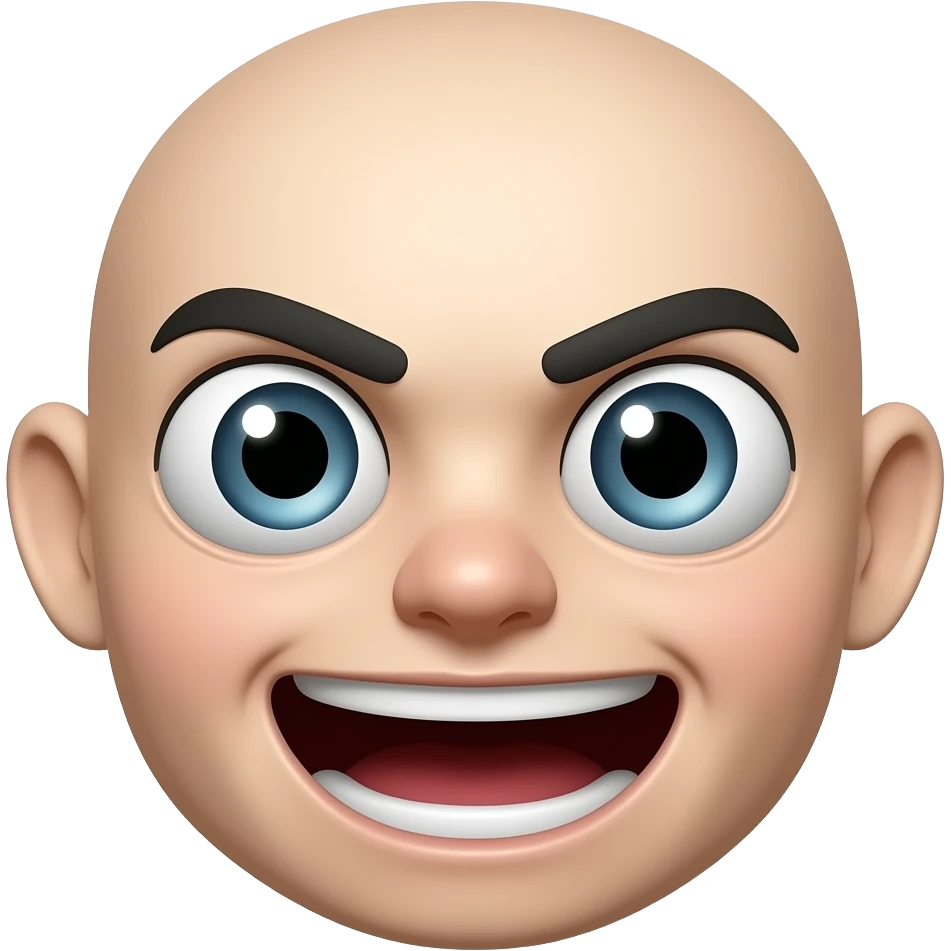 A Very freaky emoji... Like the ahegao faces emoji