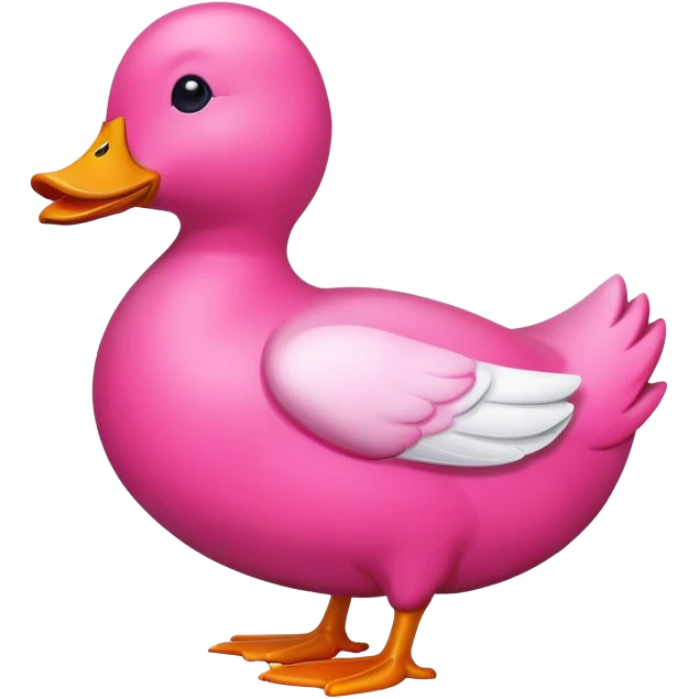 pink duck emoji
