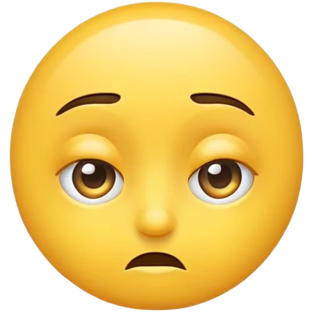 side eye emoji with slanted eyes emoji