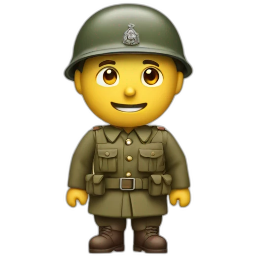 british WW2 soldier emoji