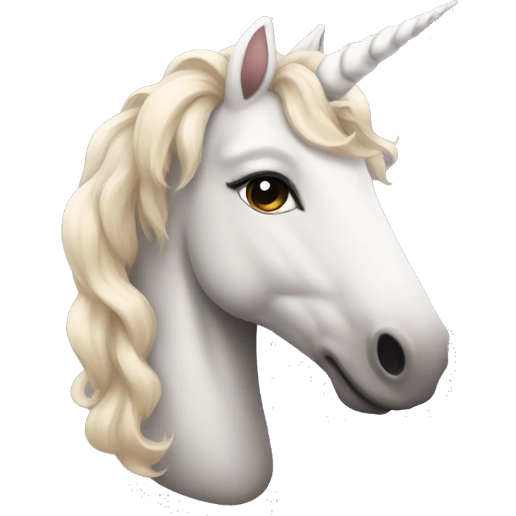 Unicorn neutral colors emoji